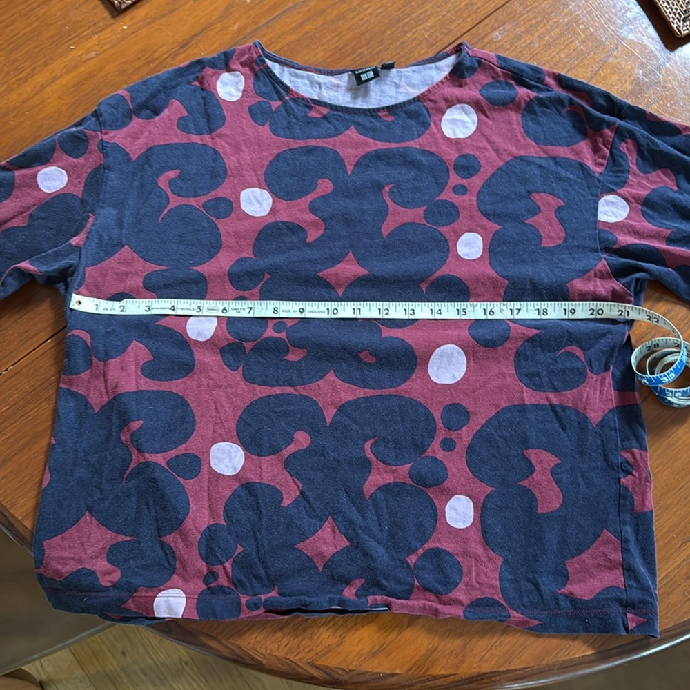 Uniqlo X Marimekko t shirt W L - Picture 3 of 4